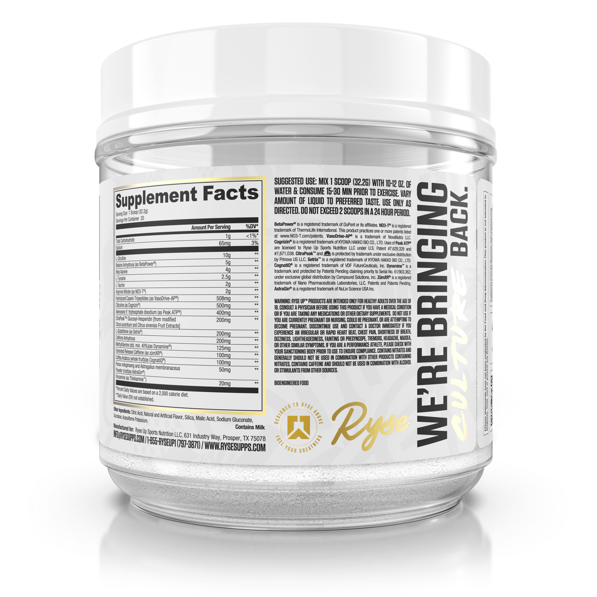CEO Pre-Workout Supplements BJ26BLPI